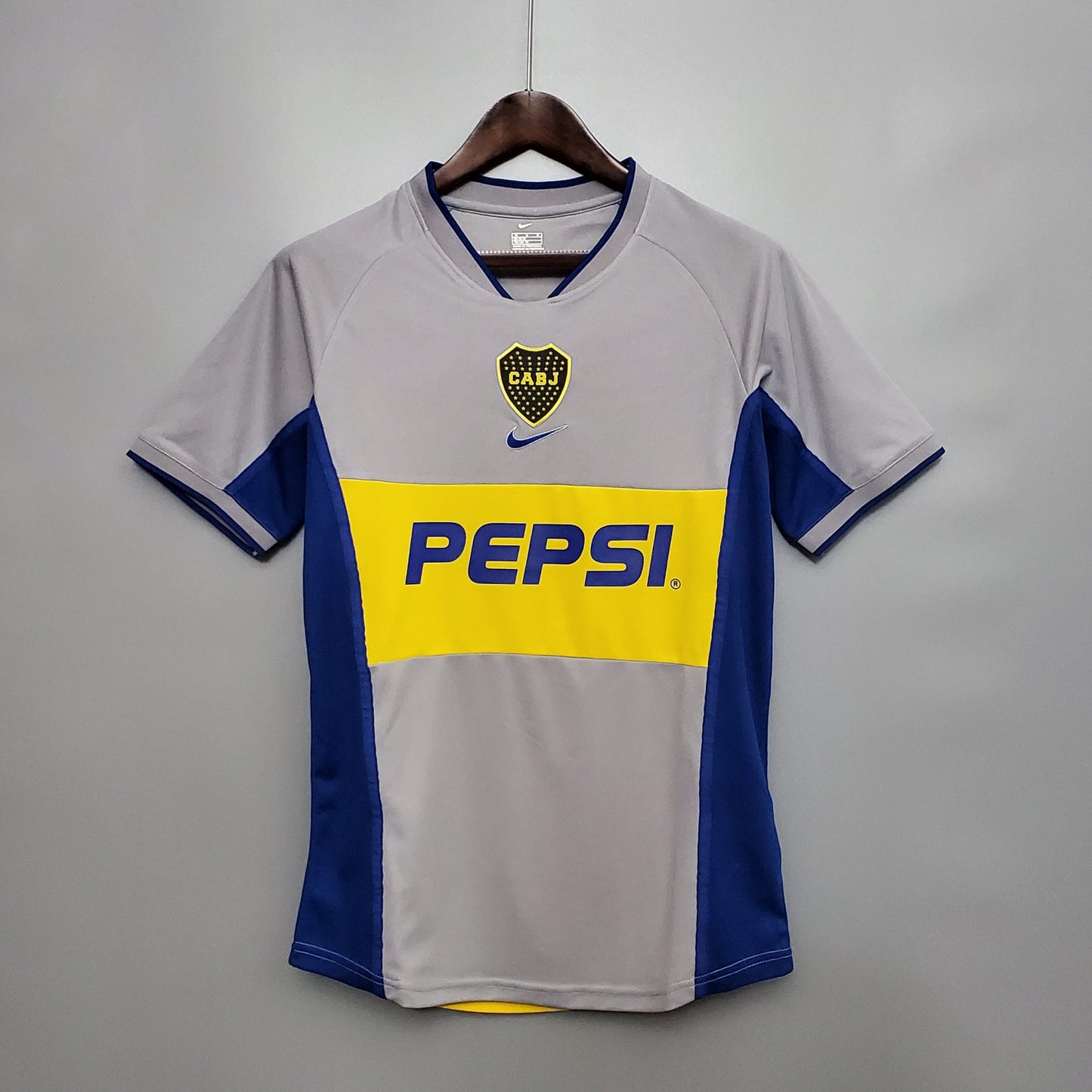 Camisa Retrô Boca Juniors II 2002