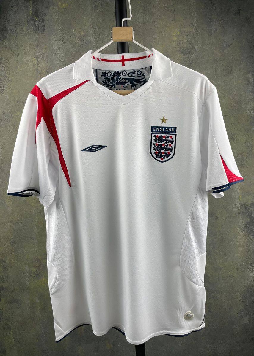 Camisa Retrô Inglaterra I 2006 - Copa do Mundo
