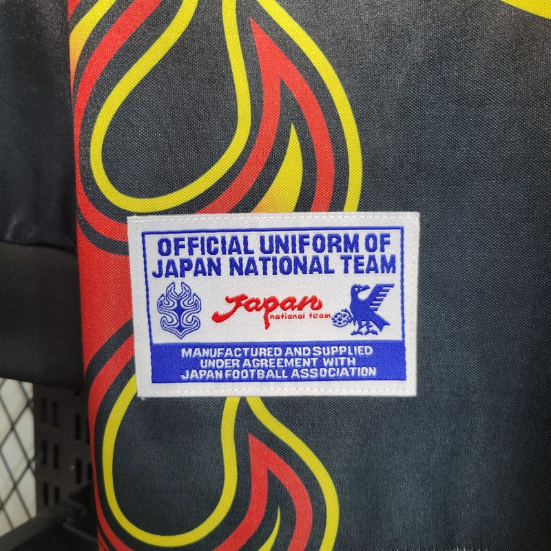 Camisa Retrô Japão Goleiro Manga Longa 1998