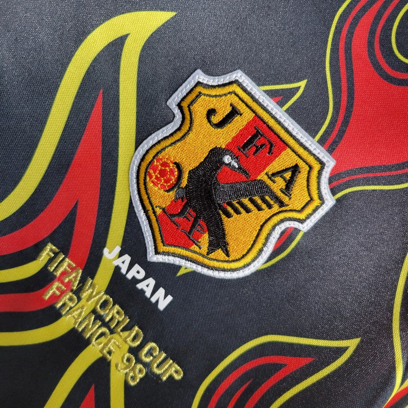 Camisa Retrô Japão Goleiro Manga Longa 1998