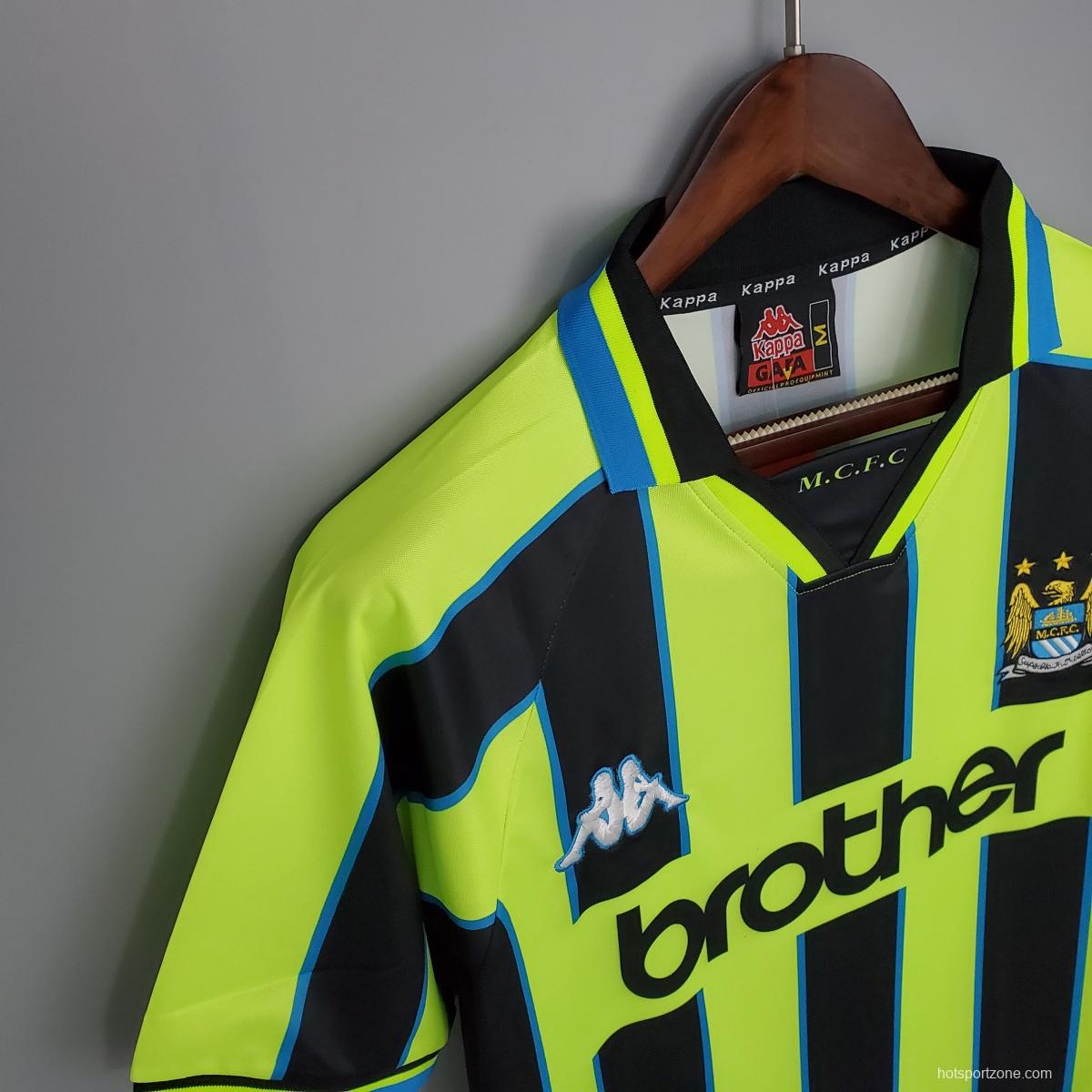 Camisa Retrô Manchester City II 1998/99