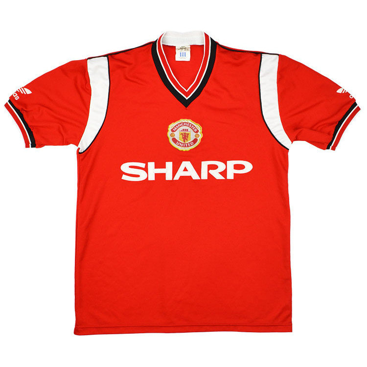 Camisa Retrô Manchester United I 1984/86