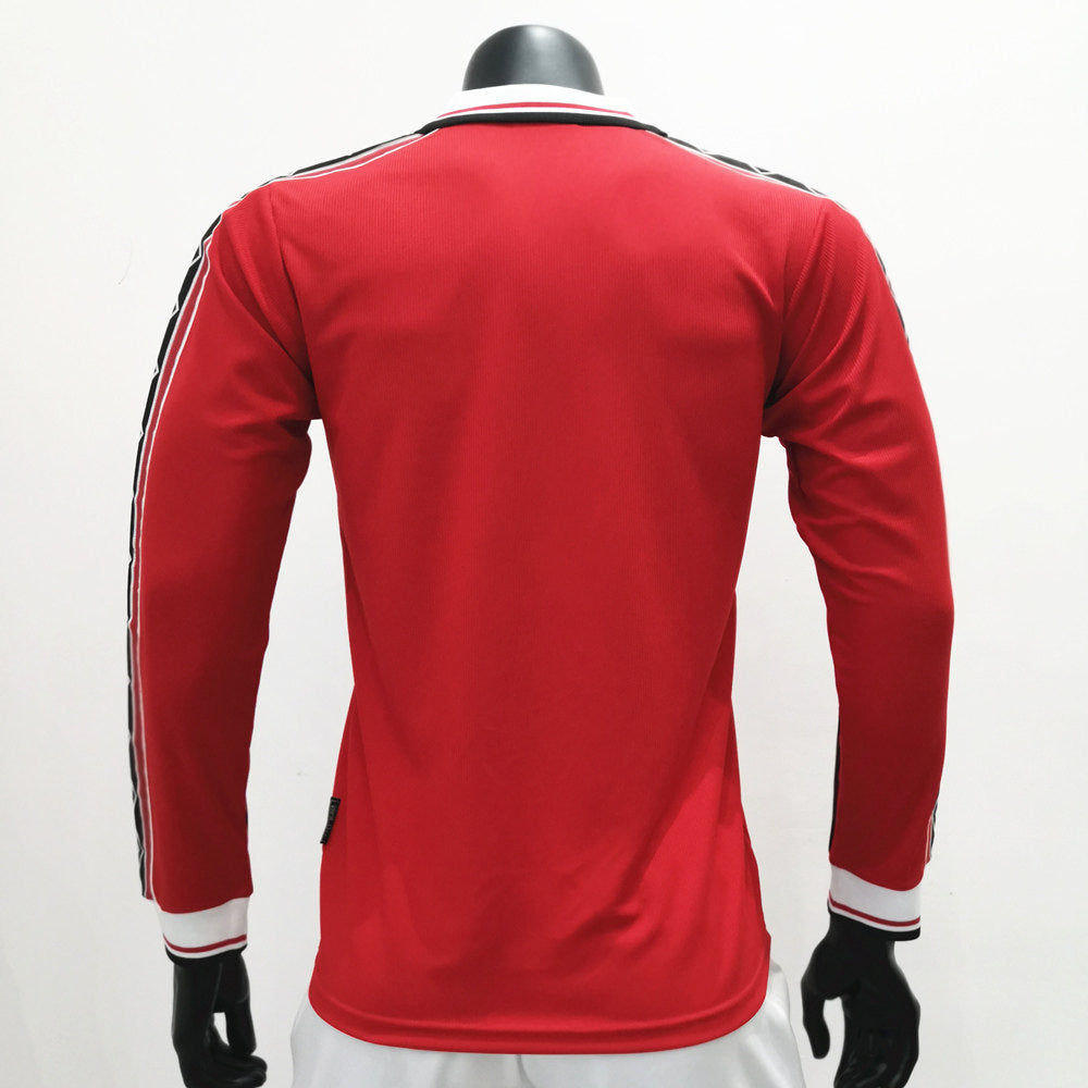 Camisa Retrô Manchester United I Manga Longa 1998/99