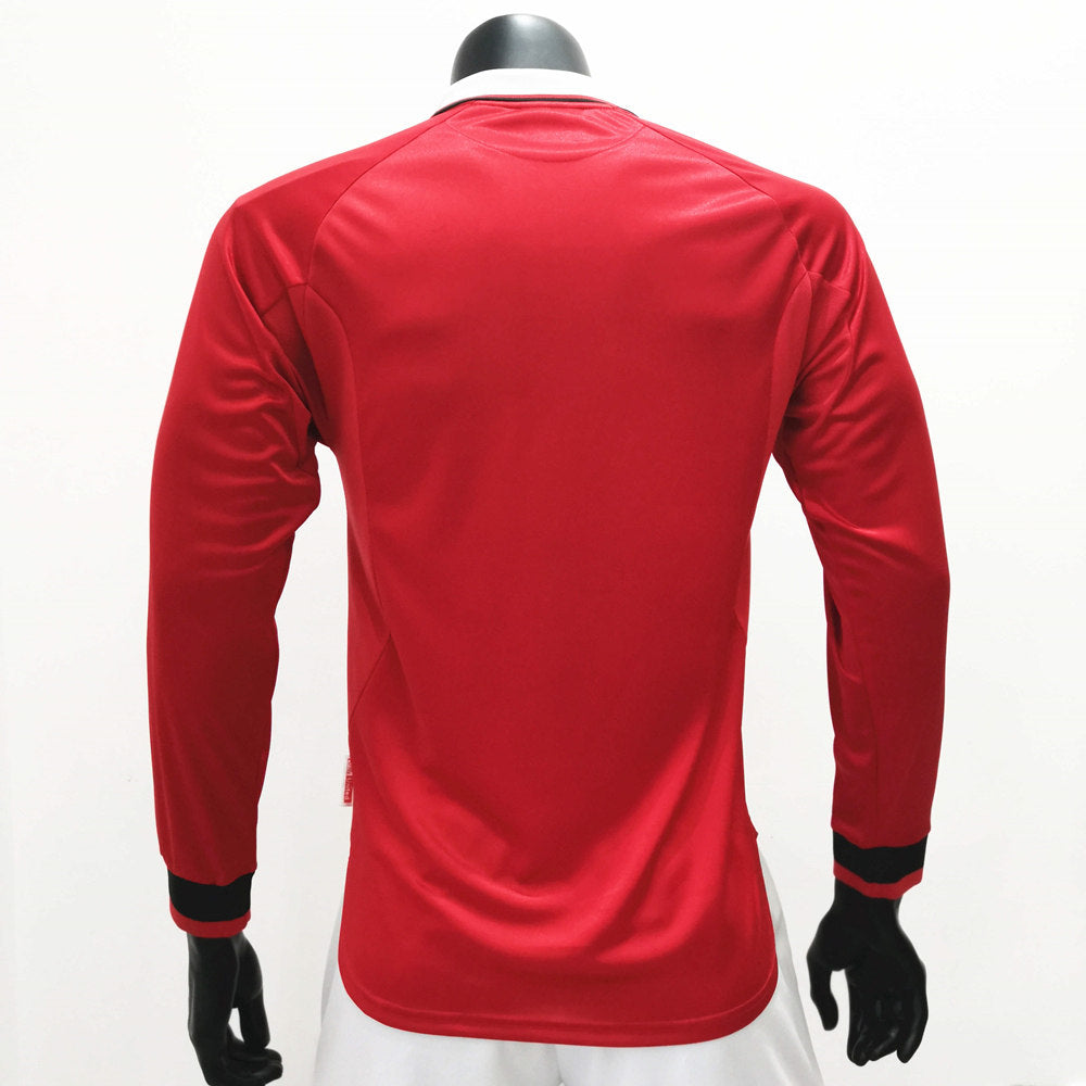 Camisa Retrô Manchester United I Manga Longa 1999/00