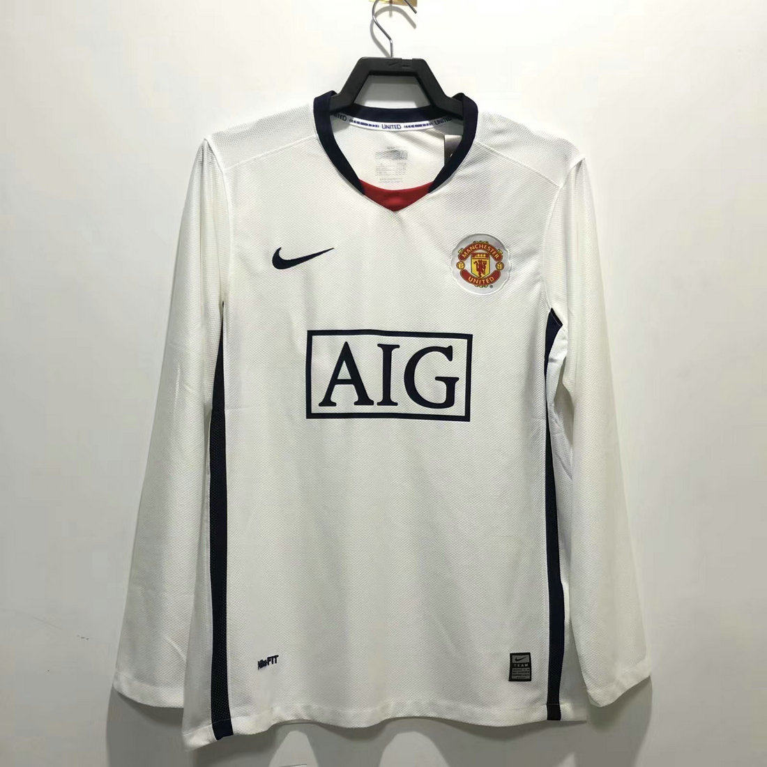Camisa Retrô Manchester United II Manga Longa 2008/09