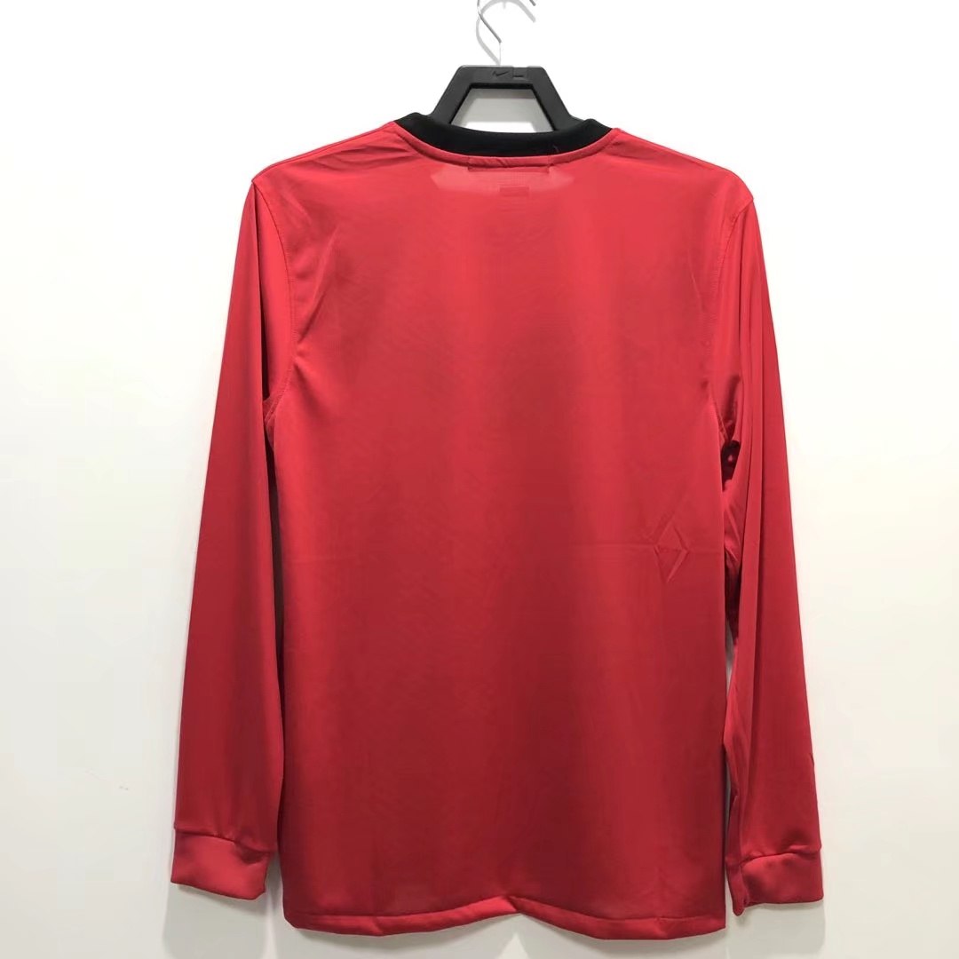 Camisa Retrô Manchester United I Manga Longa 2009/10