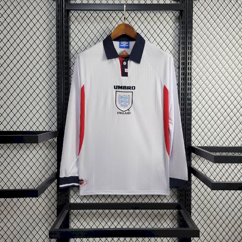 Camisa Retrô Inglaterra I Manga Longa 1998