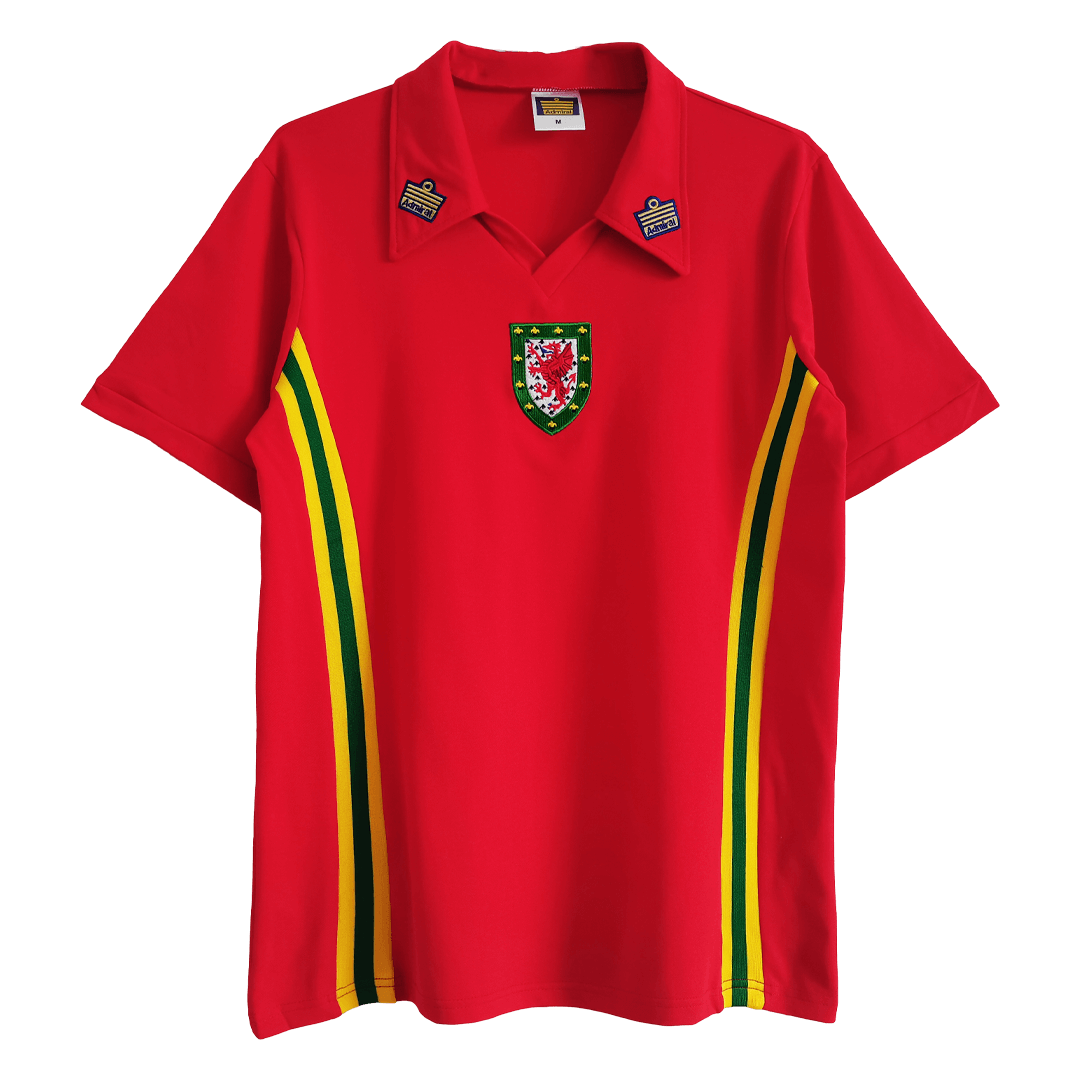Camisa Retrô País de Gales 1976/79