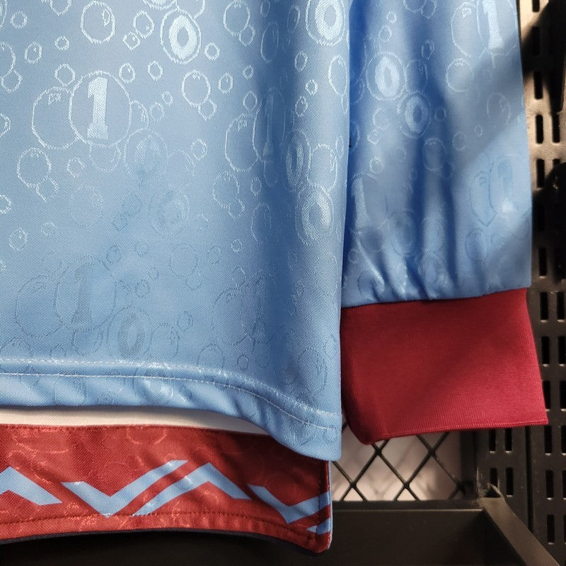 Camisa Retrô West Ham II Manga Longa 1995/97
