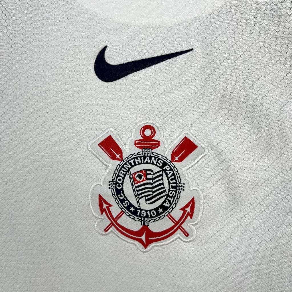 Camisa Nike Corinthians I 2025/26 Torcedor Masculina
