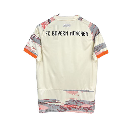 camisa-bayern-ll-2025-26-torcedor-masculina-camiseta-champions-league-lancamento-europeu-segunda-away-oficial-adidas-t-fc-bayern-munchen-bayern-de-munique-munich-adidas-tons-terrosos-cinza-marrom-terracota-laranja-terra-branca-off-white