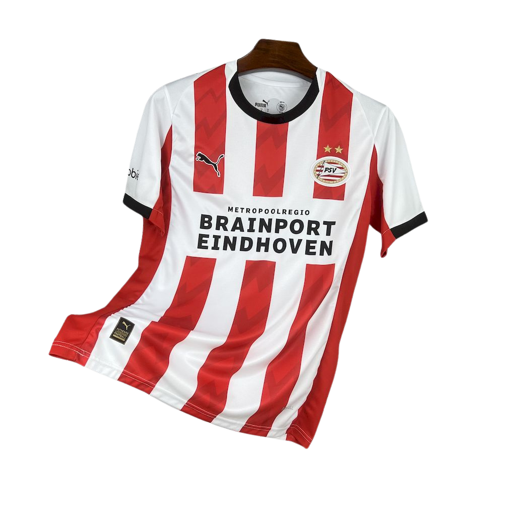 camisa-psv-l-2025-26-torcedor-masculina-camiseta-champions-league-lancamento-europeu-primeira-home-oficial-listrada-vermelha-e-branca-puma-metropoolregio-brainport-eindhoven