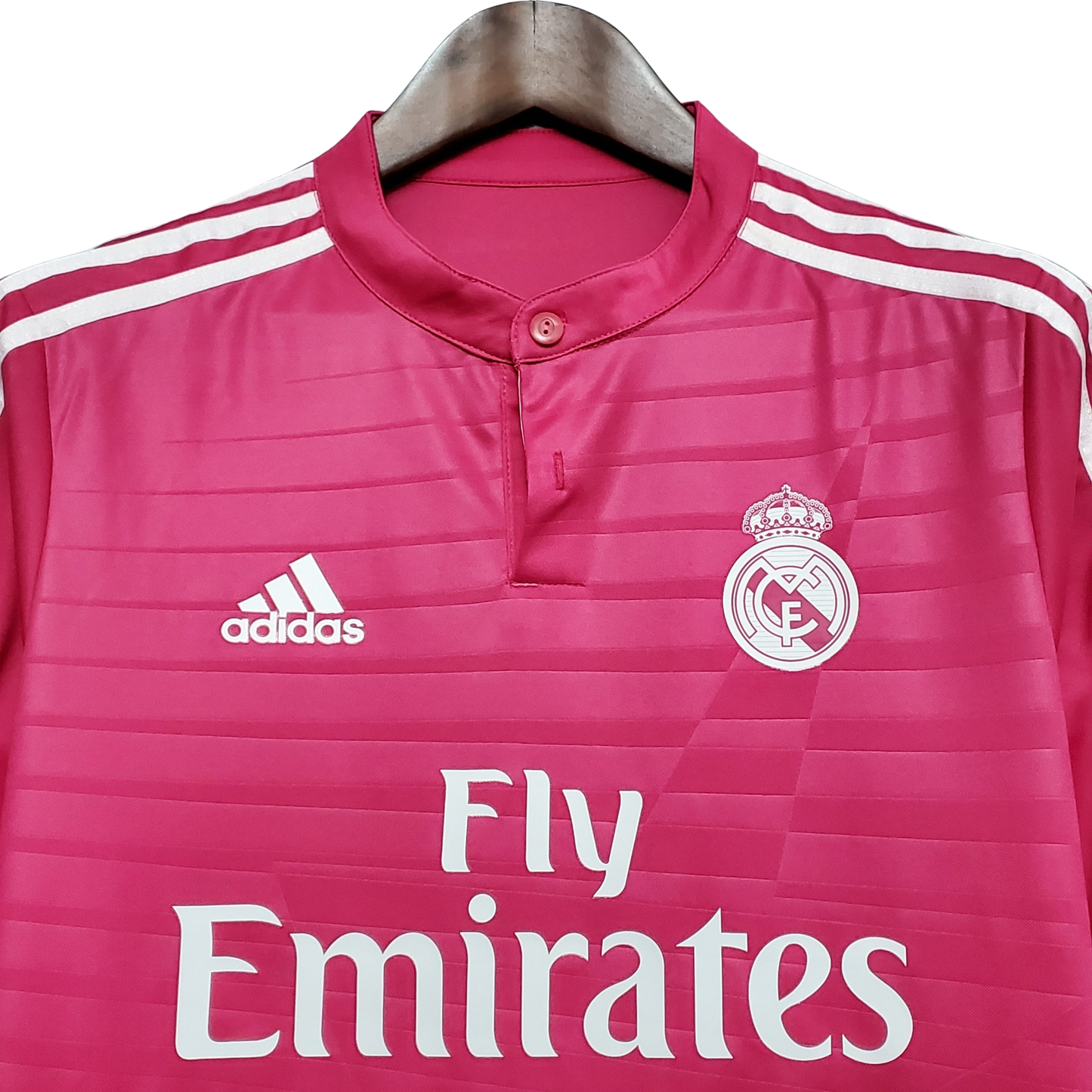 camisa-retro-real-madrid-ll-2014-15-antiga-segunda-away-oficial-europeu-uniforme-camiseta-cr7-cristiano-ronaldo-rosa-fly-emirates-adidas