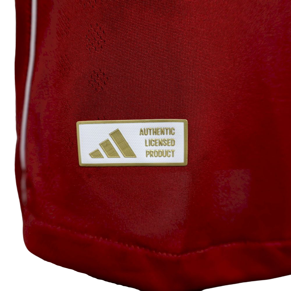 Camisa Liverpool Manga Longa I 2025/26 Jogador Masculina