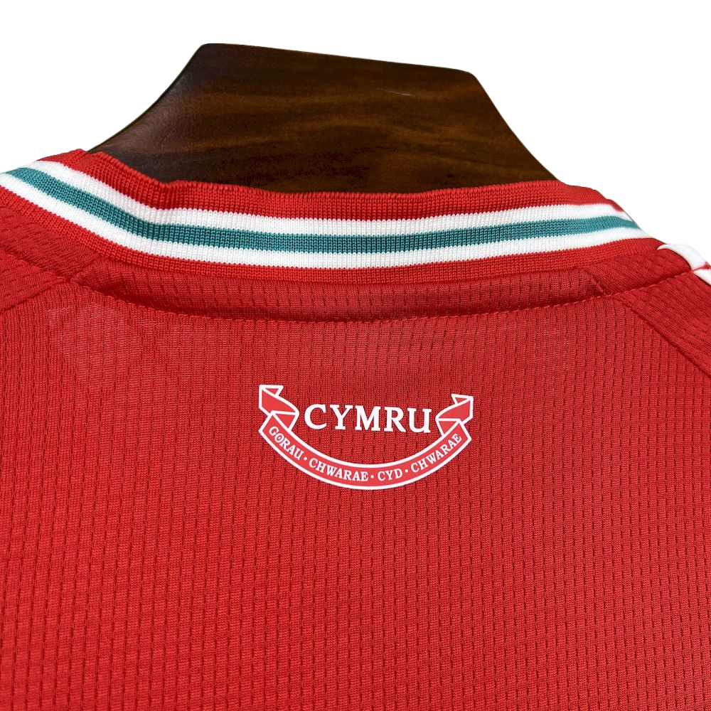 Camisa País de Gales I COPA DO MUNDO 2026 Torcedor Masculina