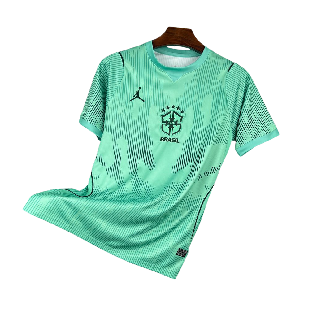 Camisa de Goleiro Brasil Jordan 2026/27 Torcedor Pro Masculina COPA DO MUNDO