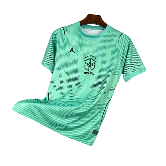 Camisa de Goleiro Brasil Jordan 2026/27 Torcedor Pro Masculina COPA DO MUNDO