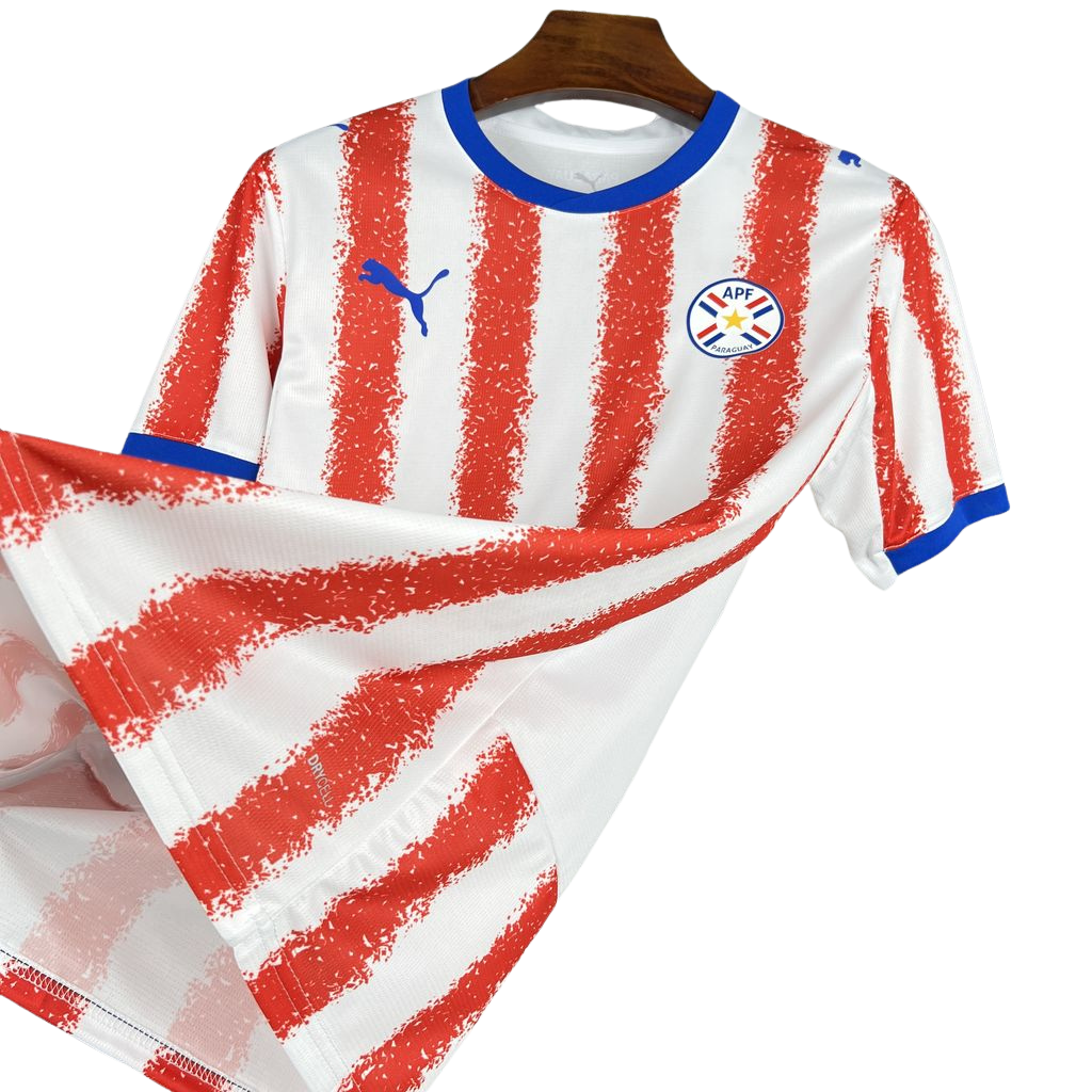 Camisa Paraguai I COPA DO MUNDO 2026 Torcedor Masculina