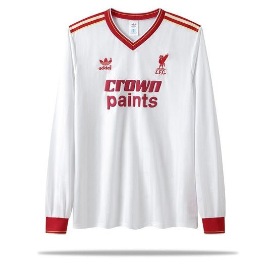 Camisa Retrô Liverpool II Manga Longa 1985/87