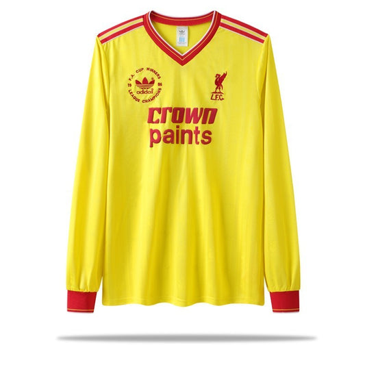 Camisa Retrô Liverpool III Manga Longa 1985/86