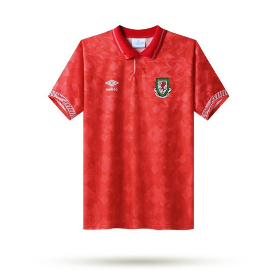 Camisa Retrô País de Gales I 1990/92