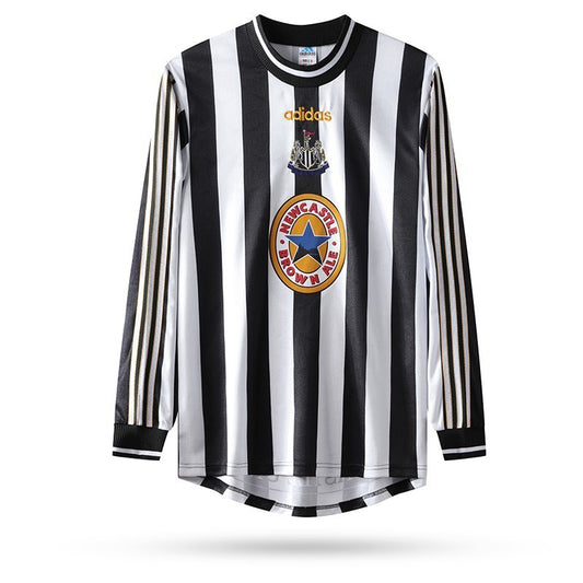 Camisa Retrô Newcastle I Manga Longa 1997/99