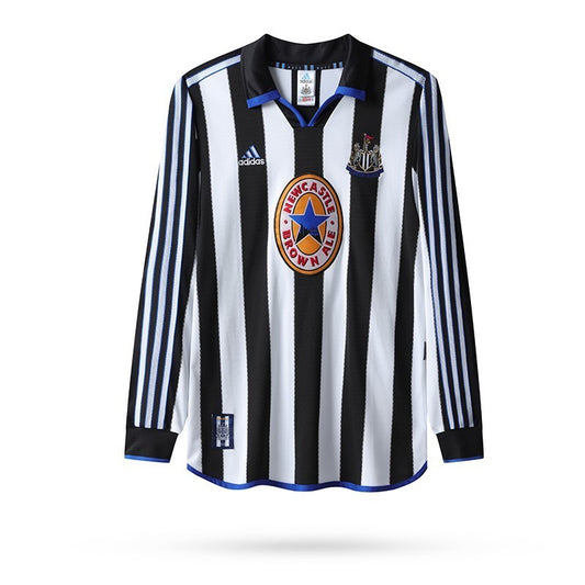 Camisa Retrô Newcastle I Manga Longa 1999/00