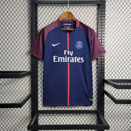 Camisa  Retrô Paris Saint Germain I 2017/18