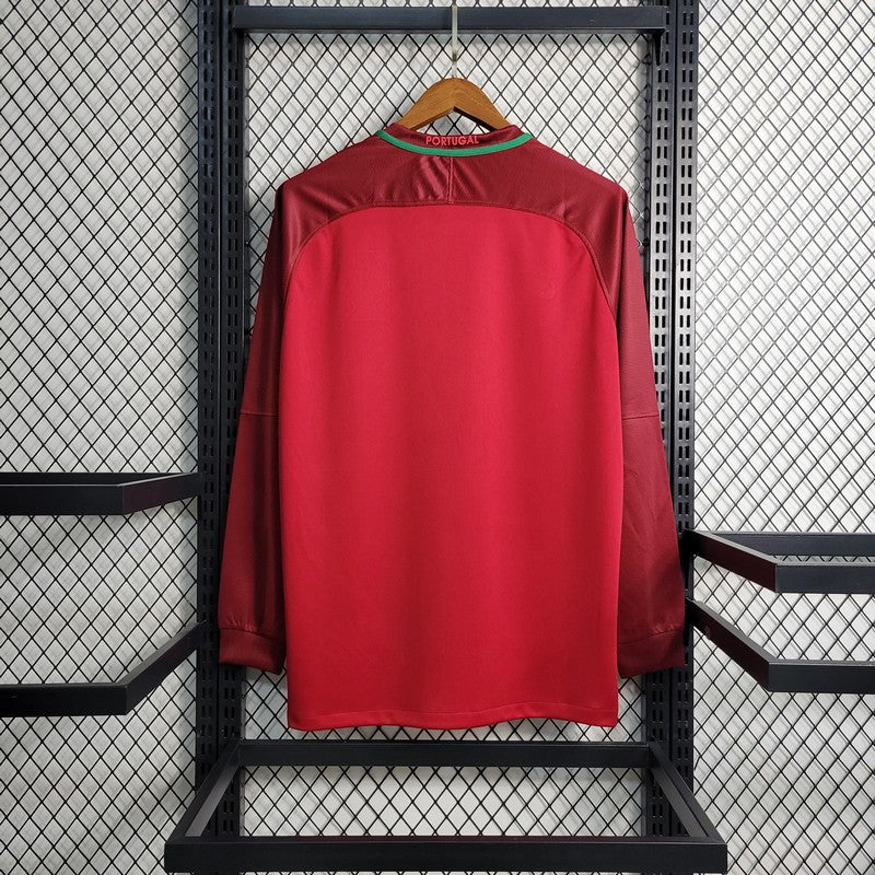 Camisa Retrô Portugal I Manga Longa 2016/17