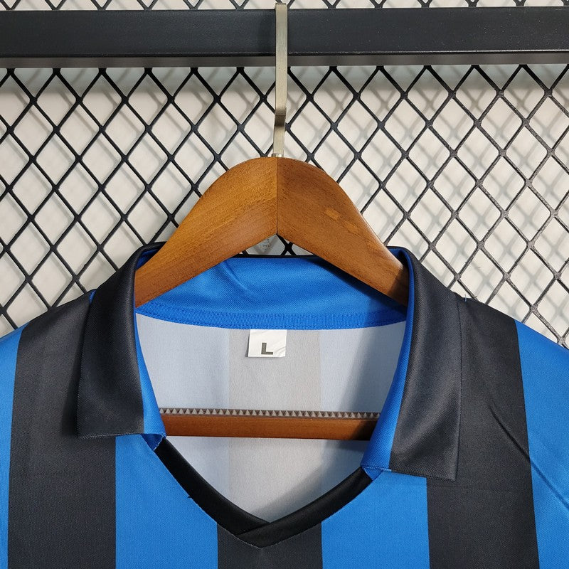 Camisa Retrô Inter Milan I Manga Longa 1998