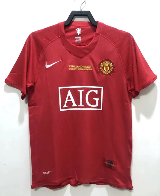 Camisa Retrô Manchester United I 2007/08