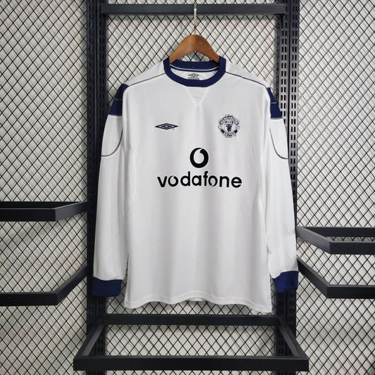 Camisa Retrô Manchester United II Manga Longa 2000/01