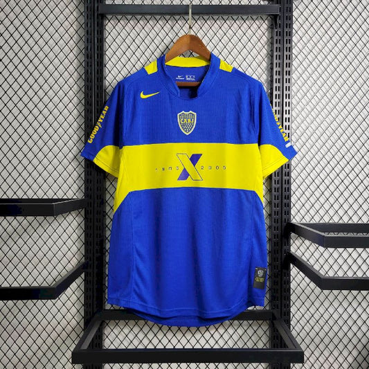 Camisa Retrô Boca Juniors 2005 100th Anniversary