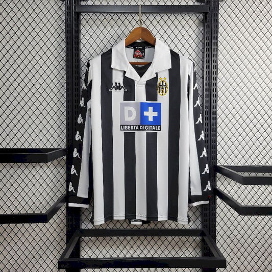 Camisa Retrô Juventus I Manga Longa 1999/00