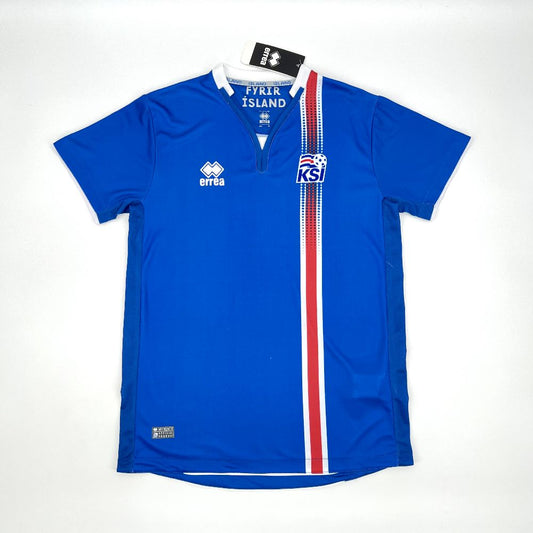 Camisa Retrô Islândia I 2016/17
