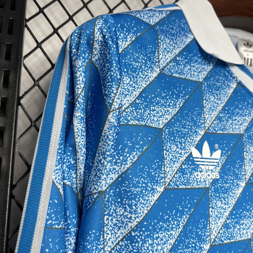 Camisa Retrô Alemanha Manga Longa 1988