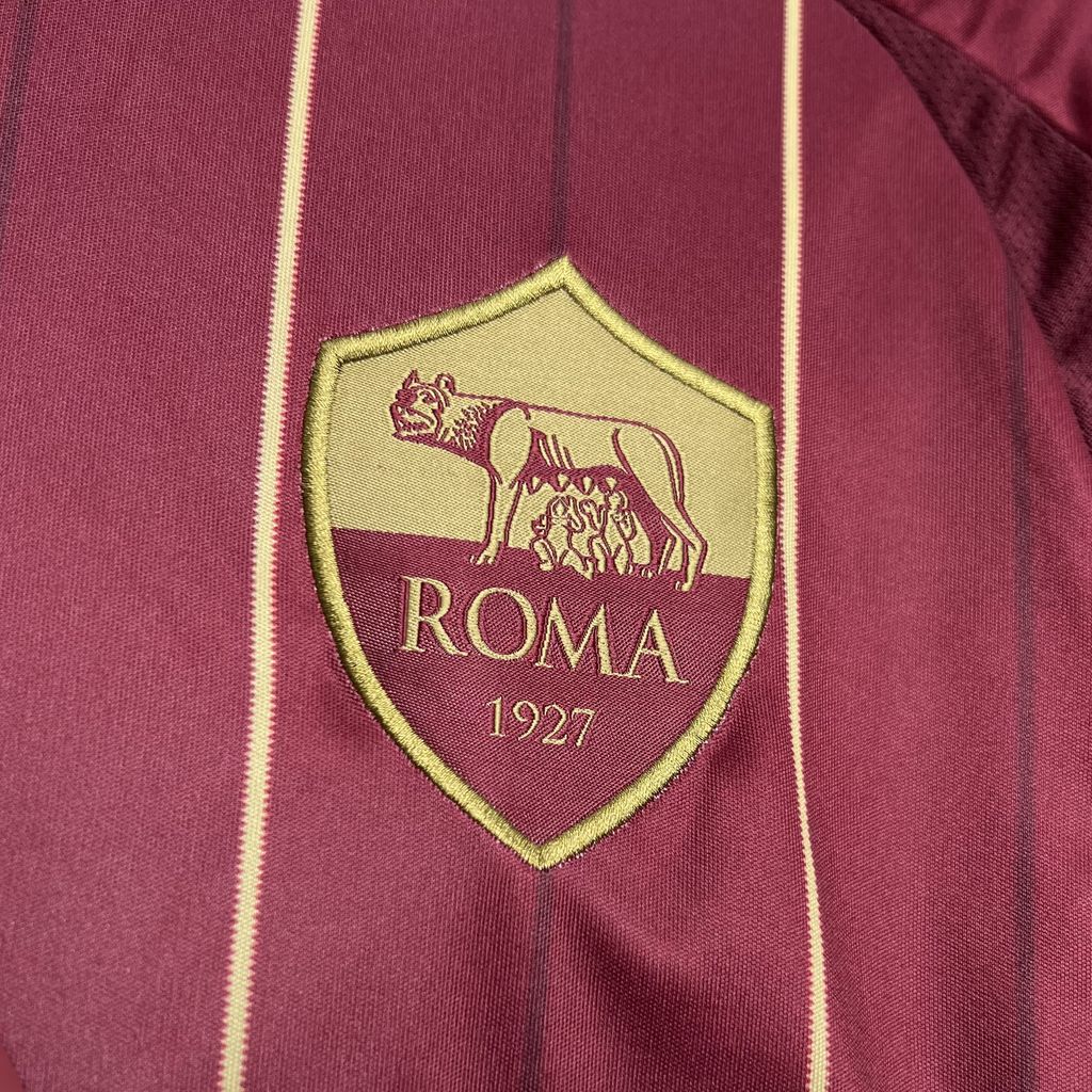 Camisa Roma I 2024/25 Torcedor Masculina
