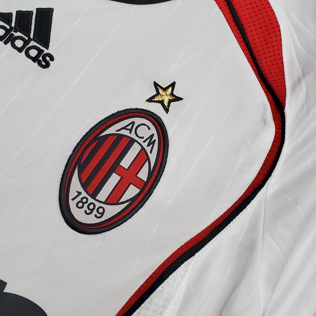 Camisa Retrô AC Milan II Manga Longa 2006/07