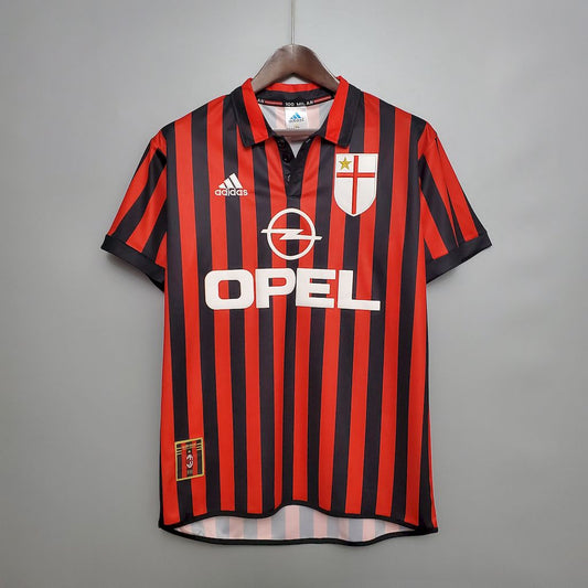 Camisa Retrô AC Milan I 1999/00