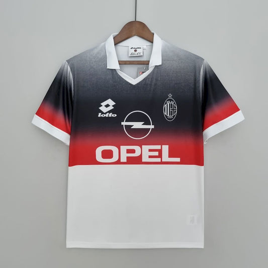 Camisa Retrô AC Milan Treino 1995/96- Branca