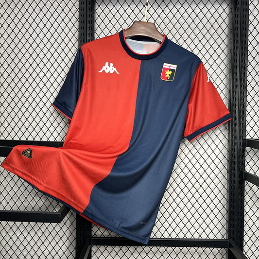 Camisa Genoa I 2024/25 Torcedor Masculina