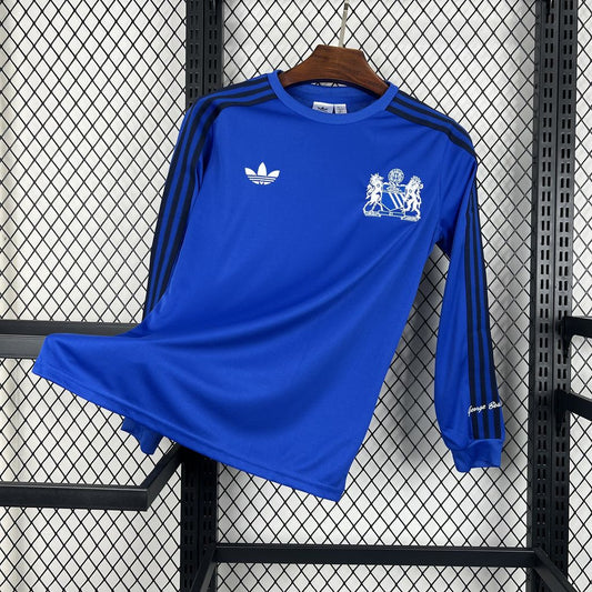 Camisa Retrô Manchester United III Manga Longa 2024/25