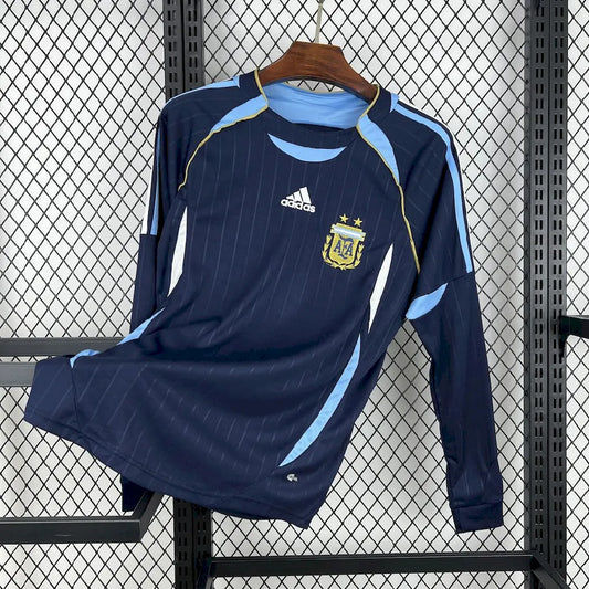 Camisa Retrô Argentina II Manga Longa 2006/07