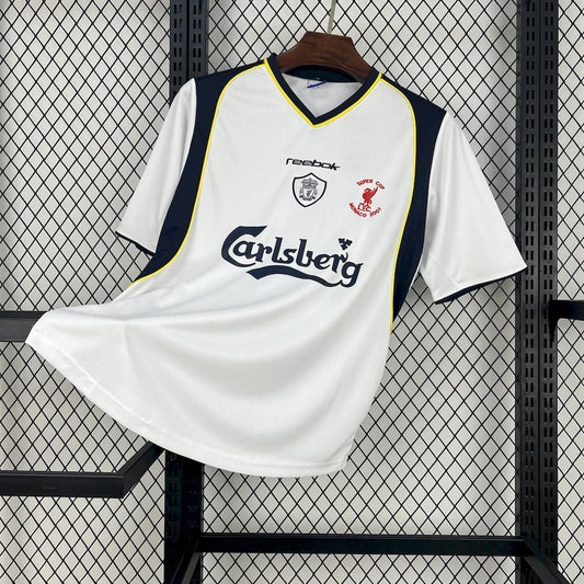 Camisa Retrô Liverpool II 2001/02