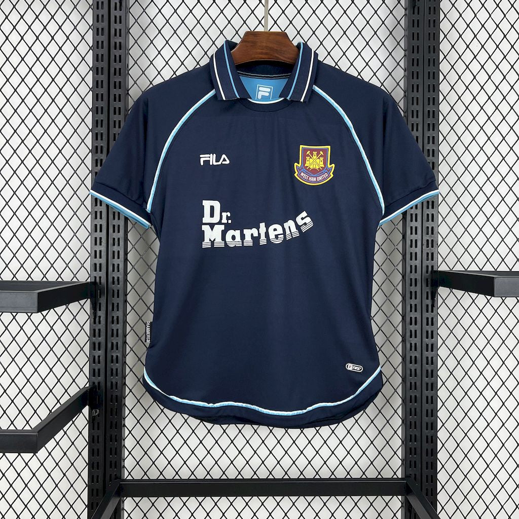 Camisa Retrô West Ham III 1999/01