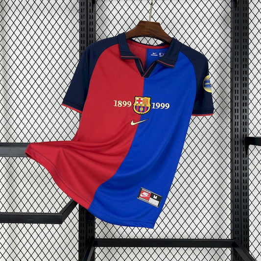 Camisa Retrô Barcelona Centenário 1899/1999
