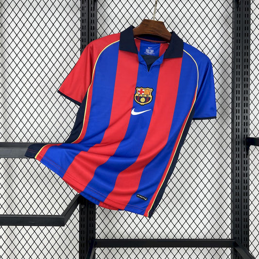Camisa Retrô Barcelona l 2001/02