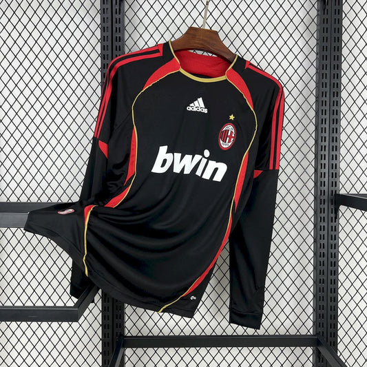 Camisa Retrô AC Milan III Manga Longa 2006/07