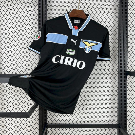 Camisa Retrô Lazio III 1998/99-Preta