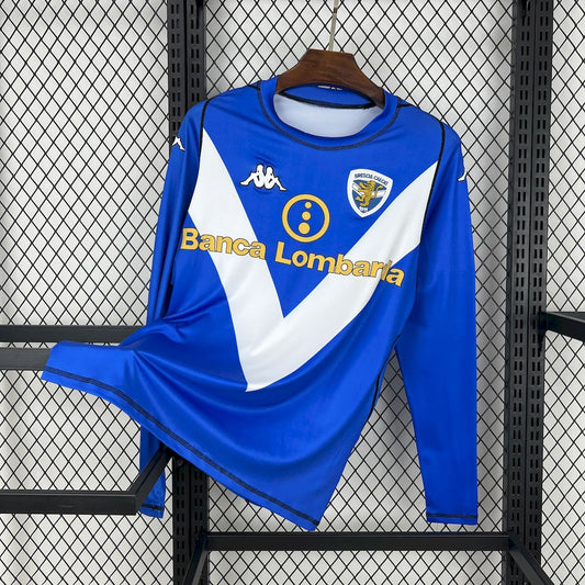 Camisa Retrô Brescia I Manga Longa 2003/04